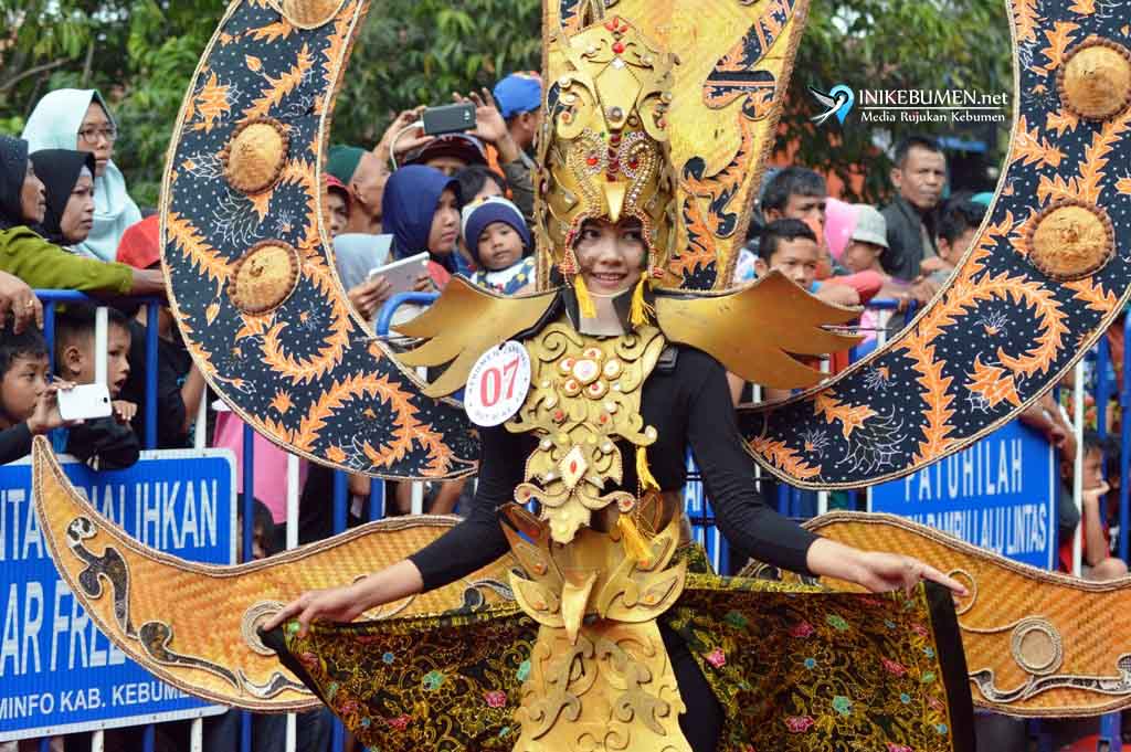 Eksotika Manuk Sriginting Berhasil jadi Juara Karnival Kebumen