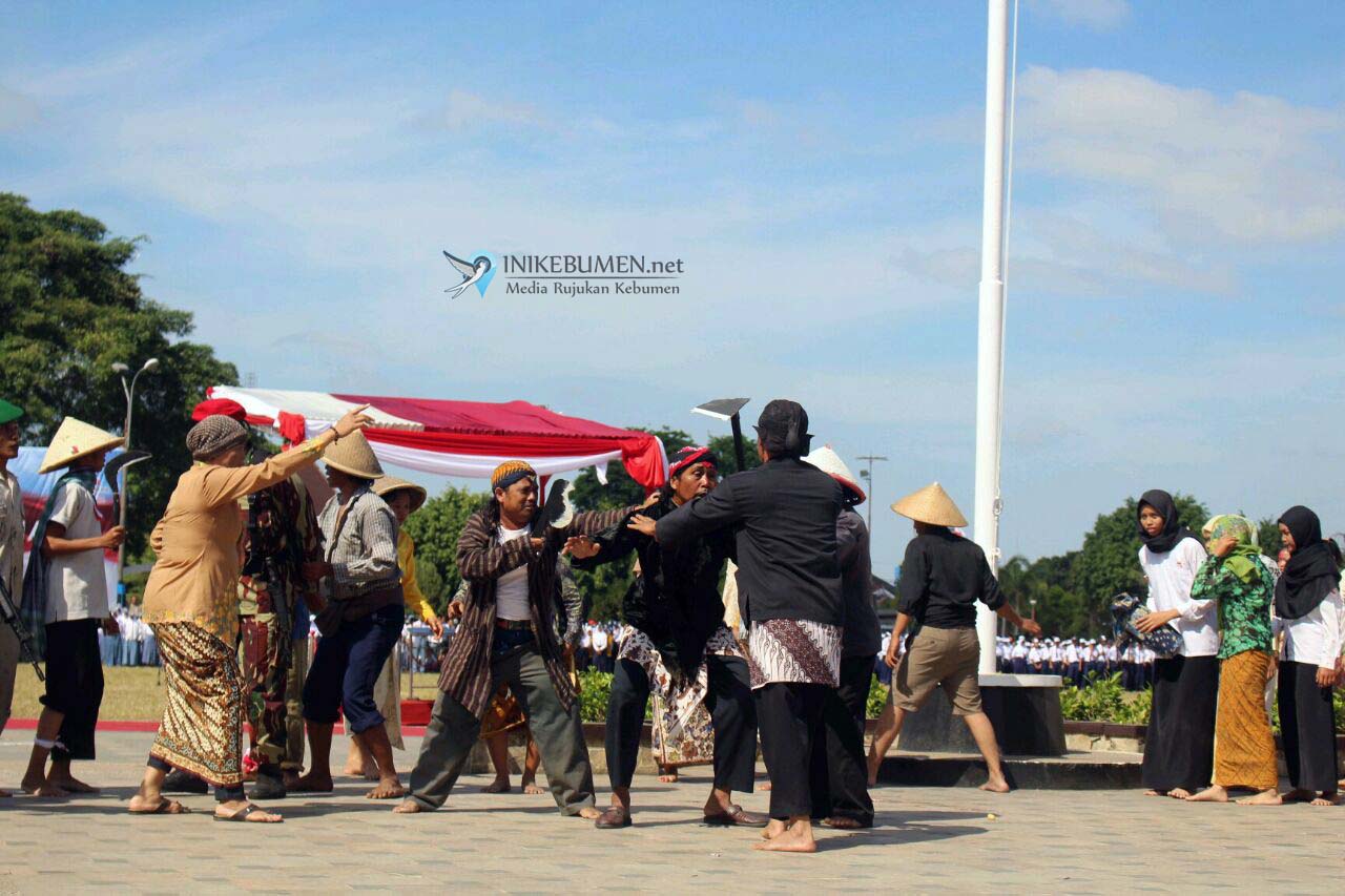 Peristiwa Canonade Desa Candi Dipentaskan pada HUT RI