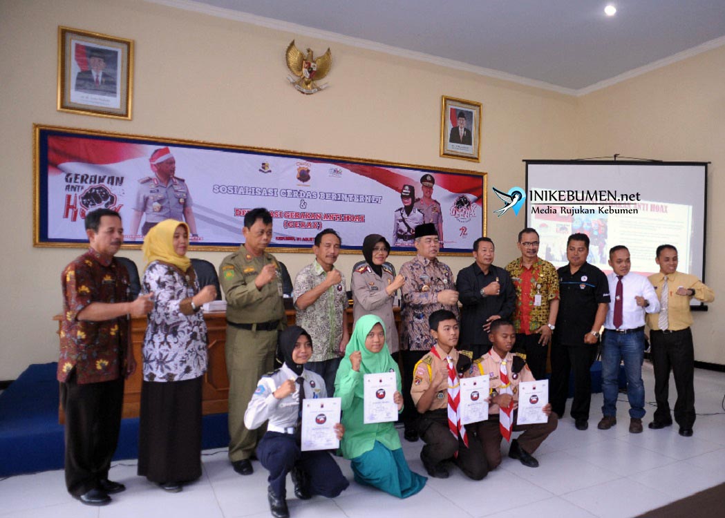 Pelajar Kebumen Nyatakan Perang Lawan Berita Hoax