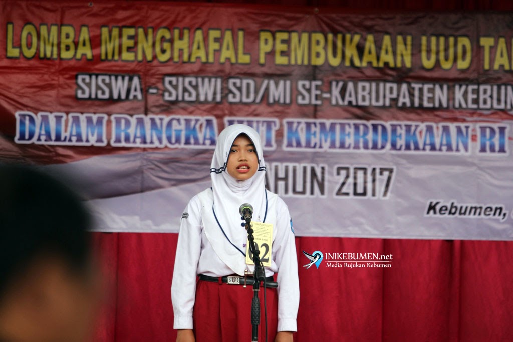 Lomba Menghafal Pembukaan UUD 1945 Diikuti 52 Peserta