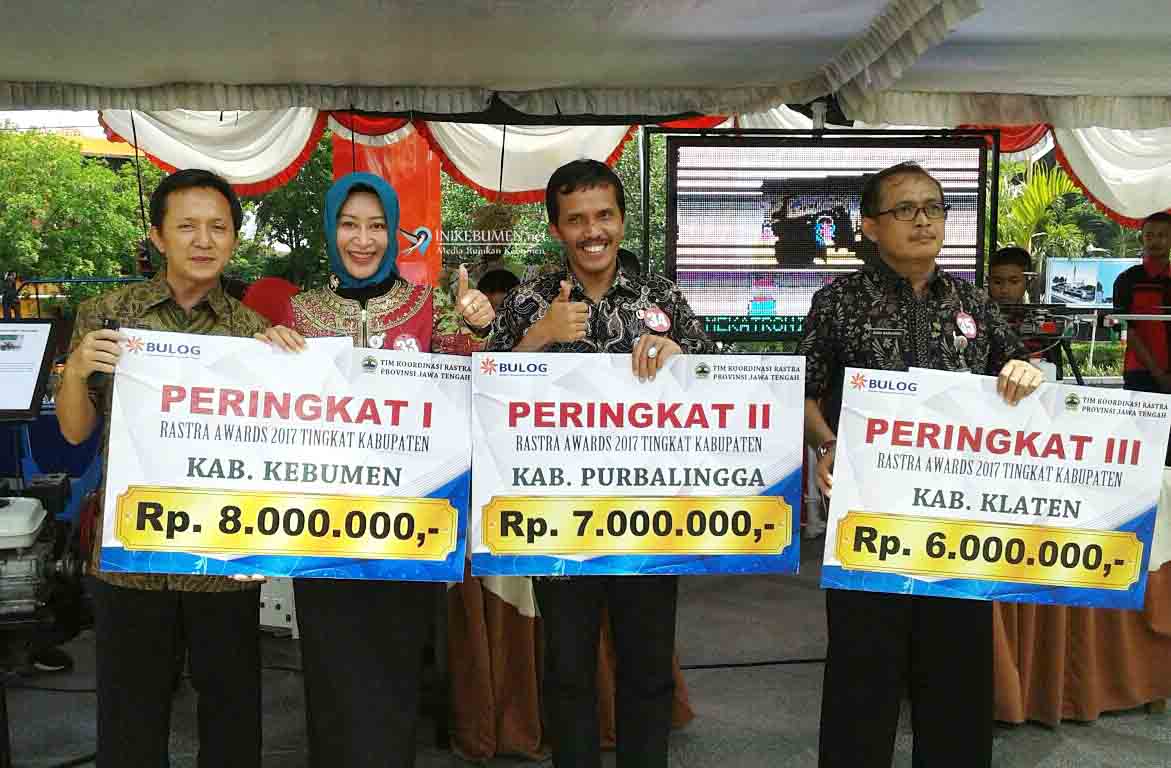 Selamat, Kebumen Berhasil Raih Juara I Rastra Award Jateng 2017