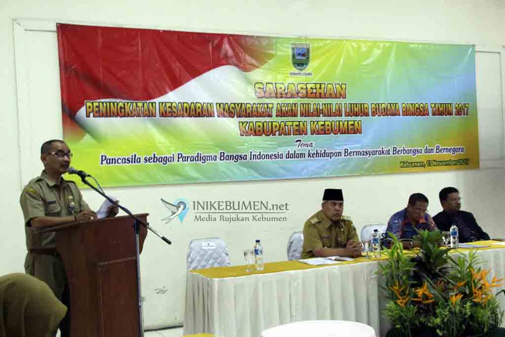 Wabup Kebumen: Pancasila Jangan Hanya Dihafal Saja