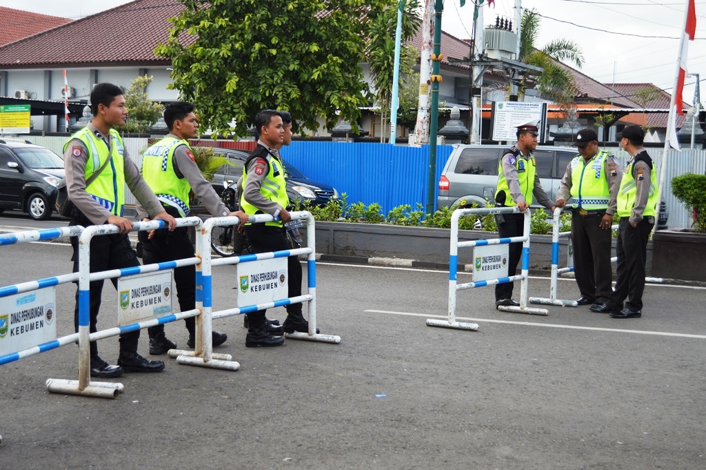 Ini Jalan Utama Kota Kebumen yang Ditutup pada Malam Pergantian Tahun