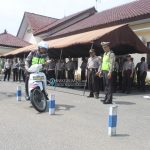 Personel Polres Kebumen Ikuti Latihan Safety Riding