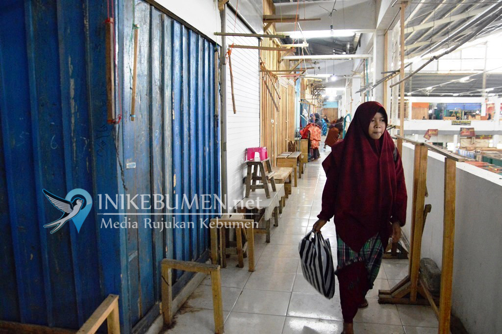 Fasilitas Baru Belum Mampu Dongkrak Jumlah Pembeli di Pasar Tumenggungan Kebumen