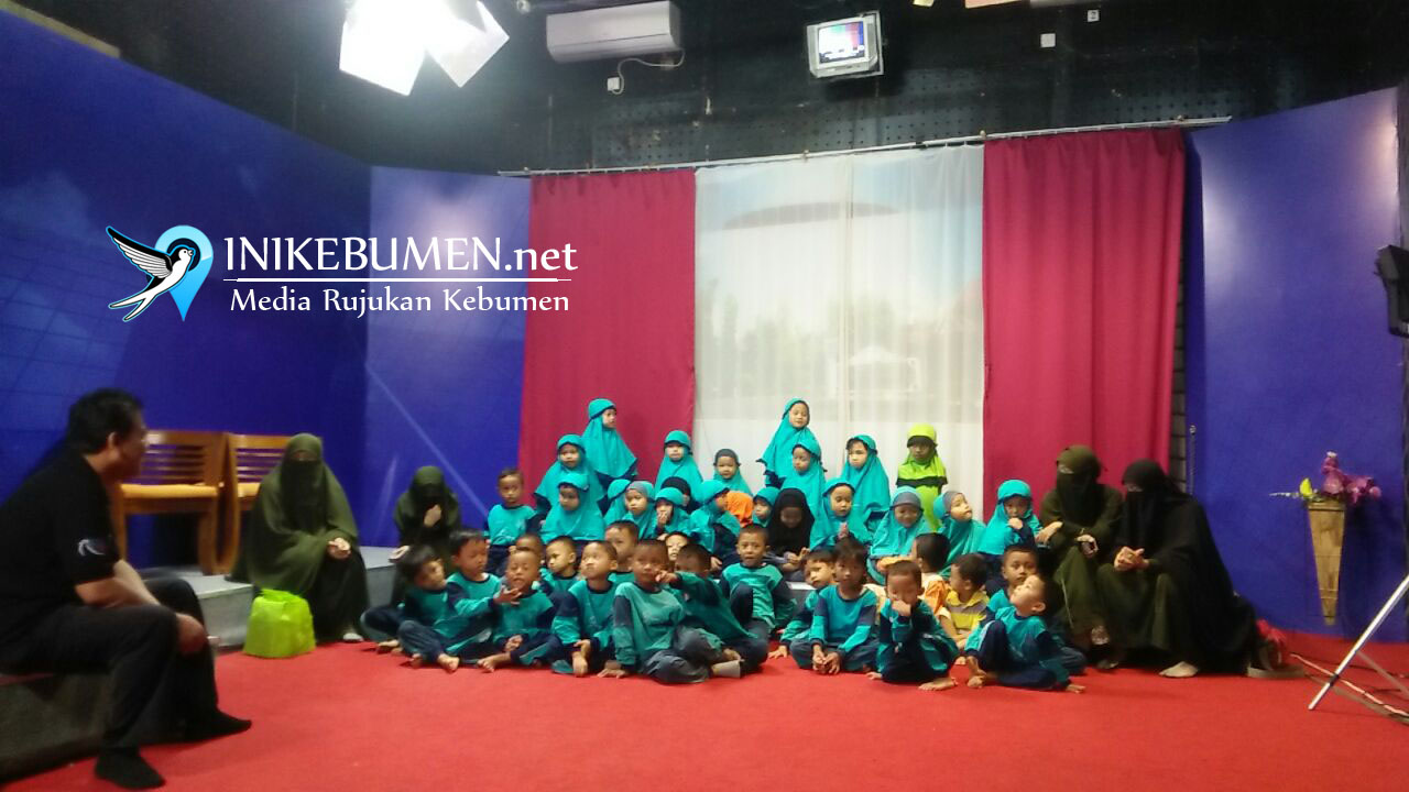 PAUD IT Darussunnah Kunjungi Ratih TV Kebumen