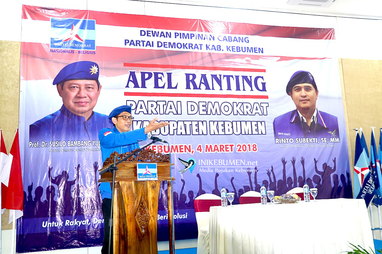 Pemilu 2019, Demokrat Targetkan Raih 7 Kursi DPRD Kebumen