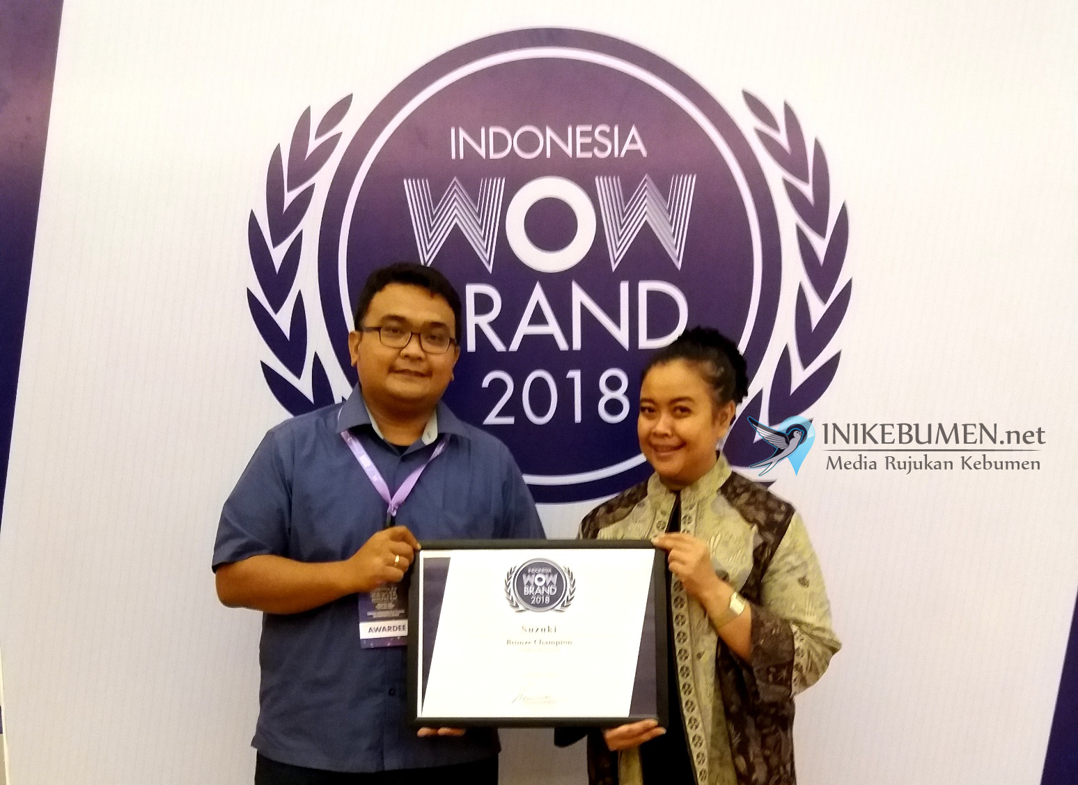 Raih WOW Brand Award 2018, Suzuki Makin jadi Brand yang Direkomendasikan Pelanggan