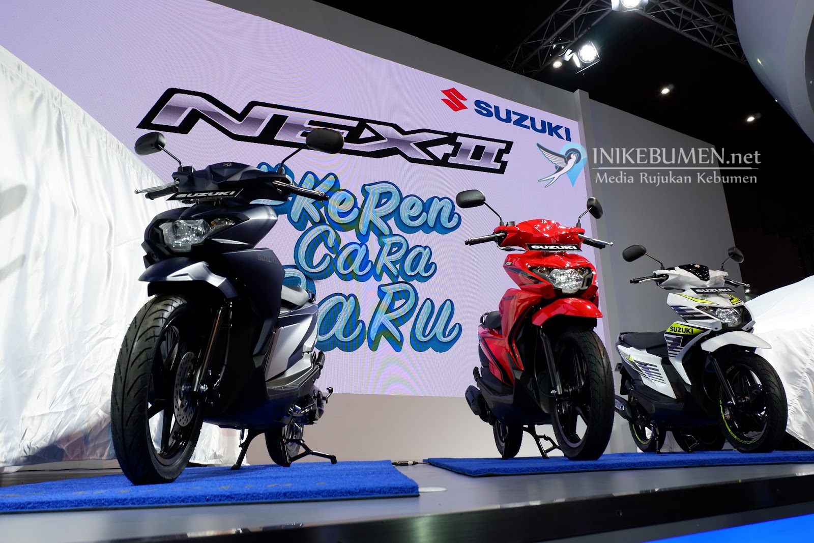Suzuki Perkenalkan NEX II Kepada Publik Indonesia Untuk Pertama Kali