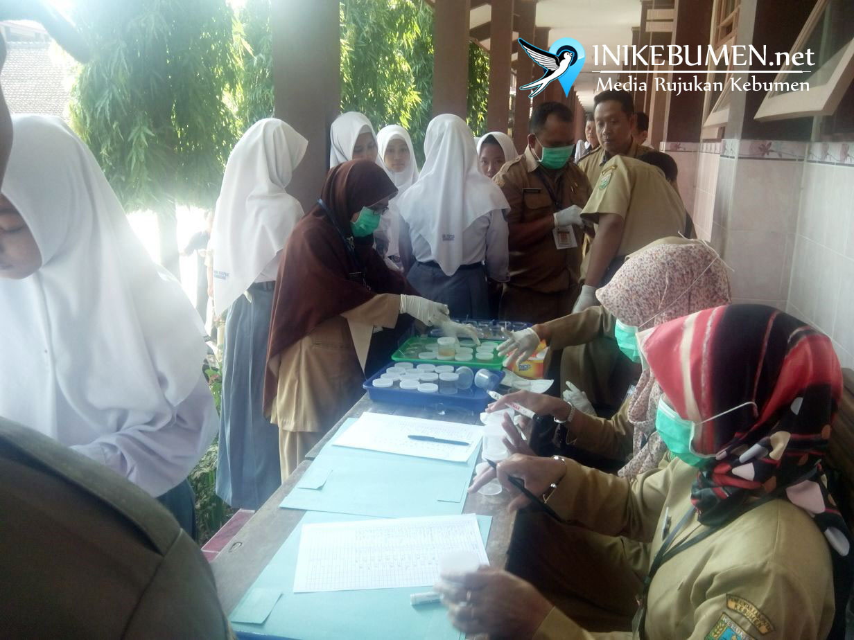 Tes Urine, SMK Yapek Gombong Nihil Narkoba