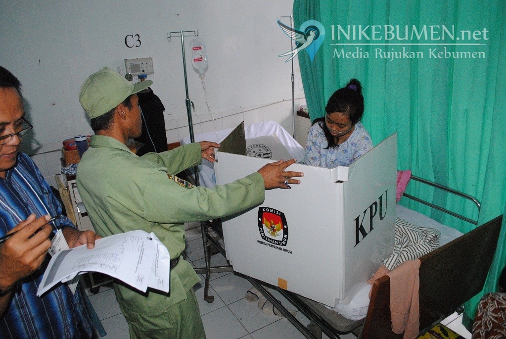Pemilu 2019, Pemilih di Kecamatan Kebumen Jumlahnya Nyaris Sama di 6 Kecamatan Lain
