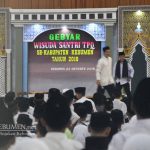 Peringati HSN, Seribu Santri TPQ di Kebumen Diwisuda