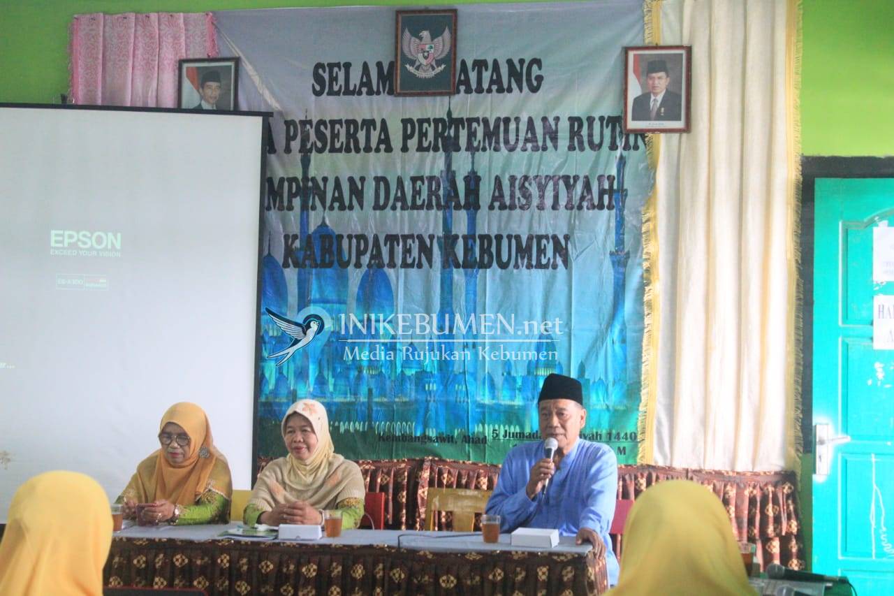 Gelar Pertemuan Triwulan, PDA Kebumen Kenalkan Tiga Caleg Perempuan
