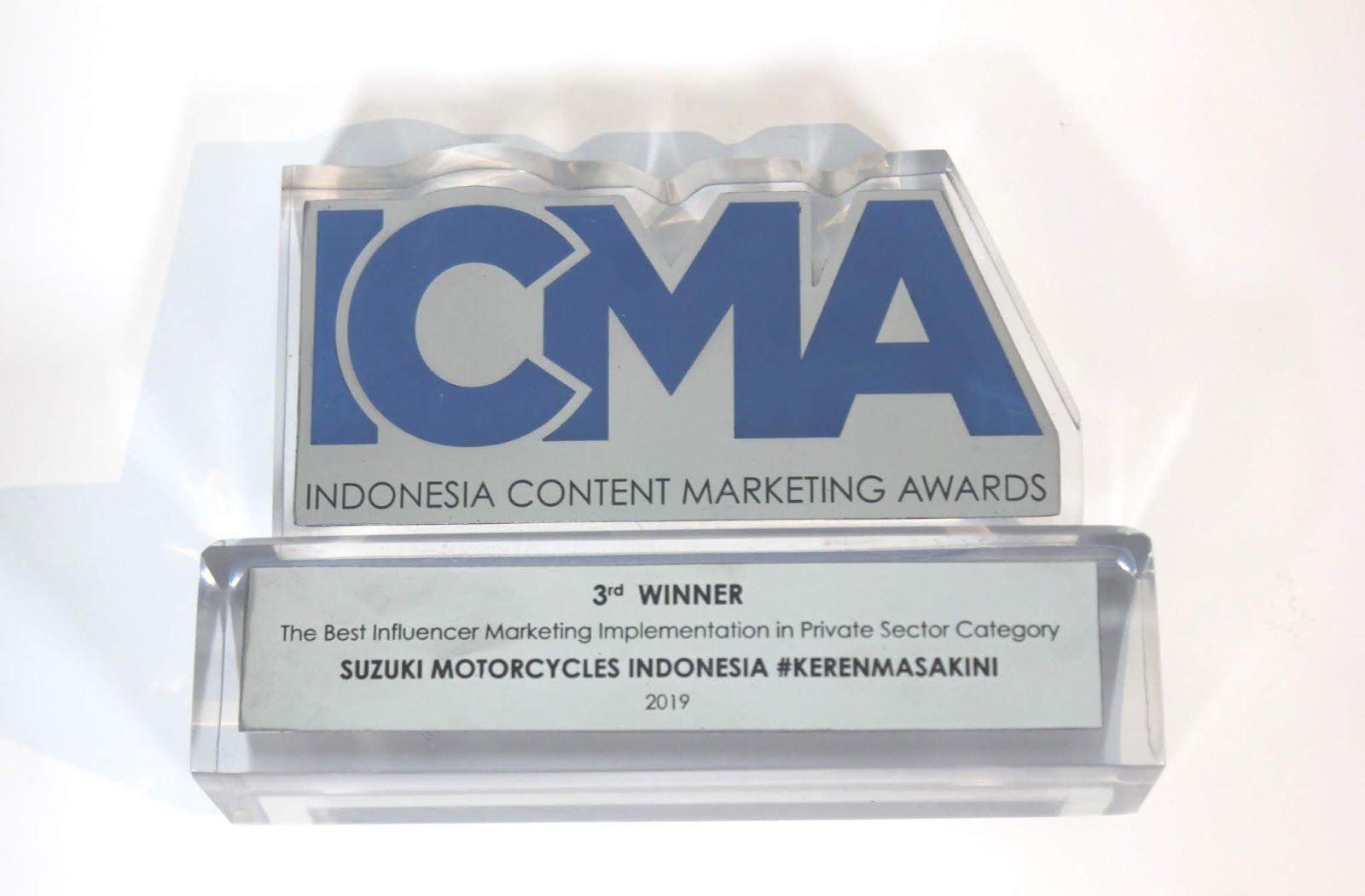 Suzuki Raih Penghargaan Indonesia Content Marketing Award 2019