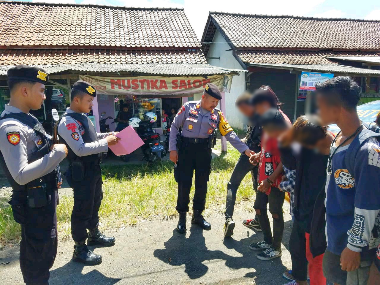 Jelang Ramadan, Polres Kebumen Razia Anak Punk