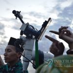 Sempat Tertutup Awan, Rukyatul Hilal di Pedalen Berhasil Lihat Bulan Muda