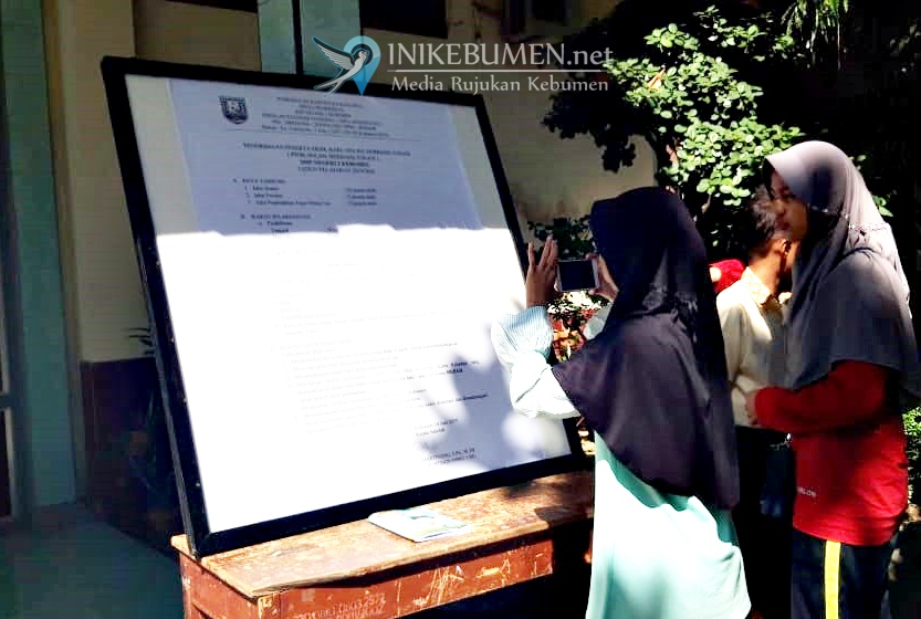 Besok Pagi, Pendaftaran Siswa Baru SMP di Kebumen Dimulai