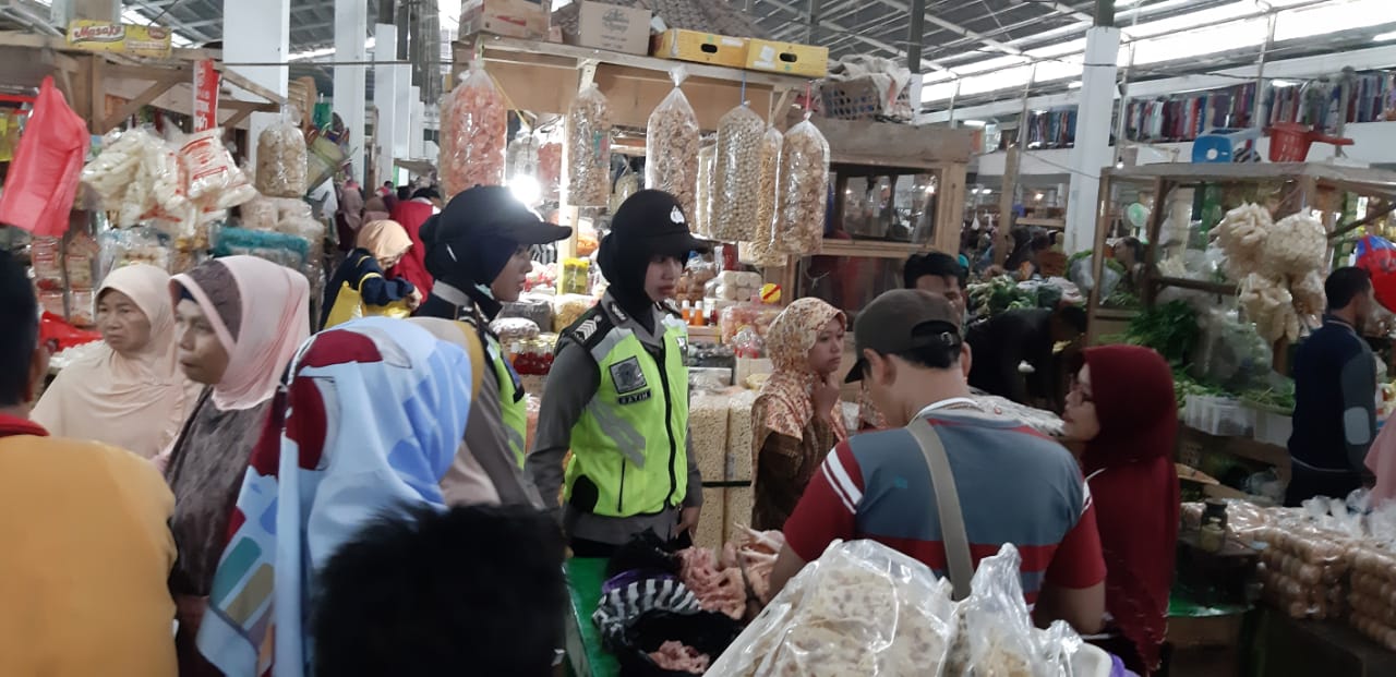 Rawan Peredaran Uang Palsu, Polres Kebumen Awasi Pasar Tradisional