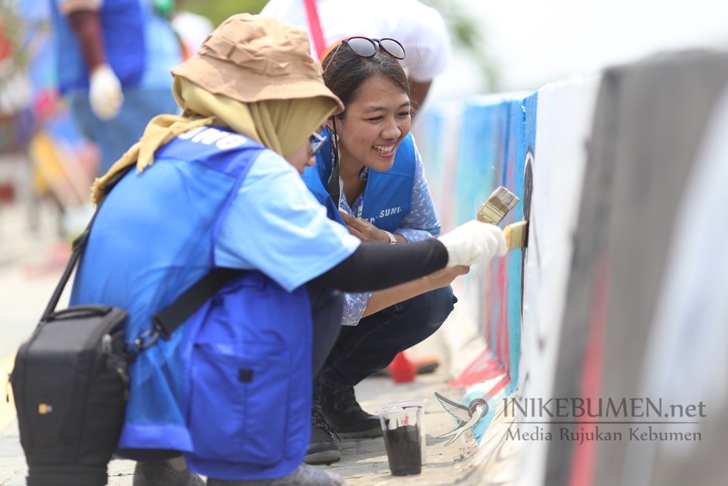 Samsung Employee Volunteer, Program Memberdayakan Kreativitas Warga Kamal Muara