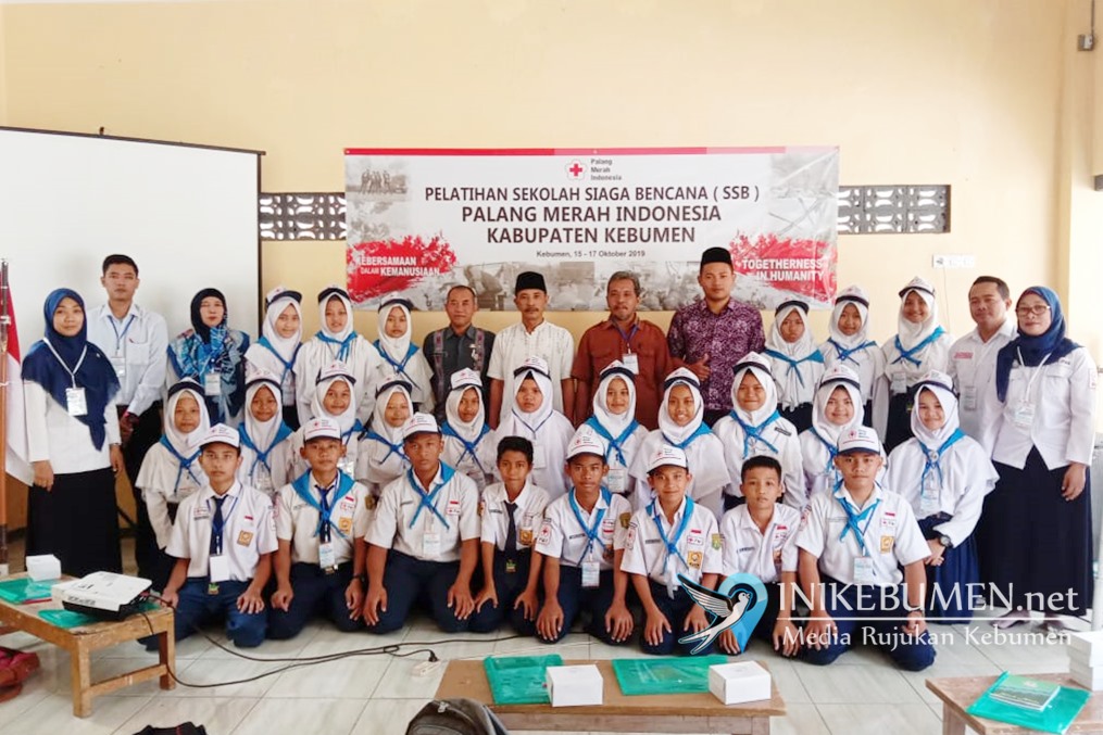 Pernah Diterjang Banjir, Pelajar MTs Khaudlul Ulum Ikuti Pelatihan Siaga Bencana