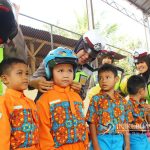 Ratusan Anak TK Pertiwi dan Bhakti Ibu Belajar di Polres Kebumen