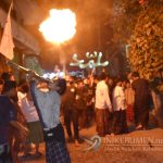 Sambut Maulid Nabi, Santri Ponpes Al Hasani Kebumen Gelar Pawai Obor