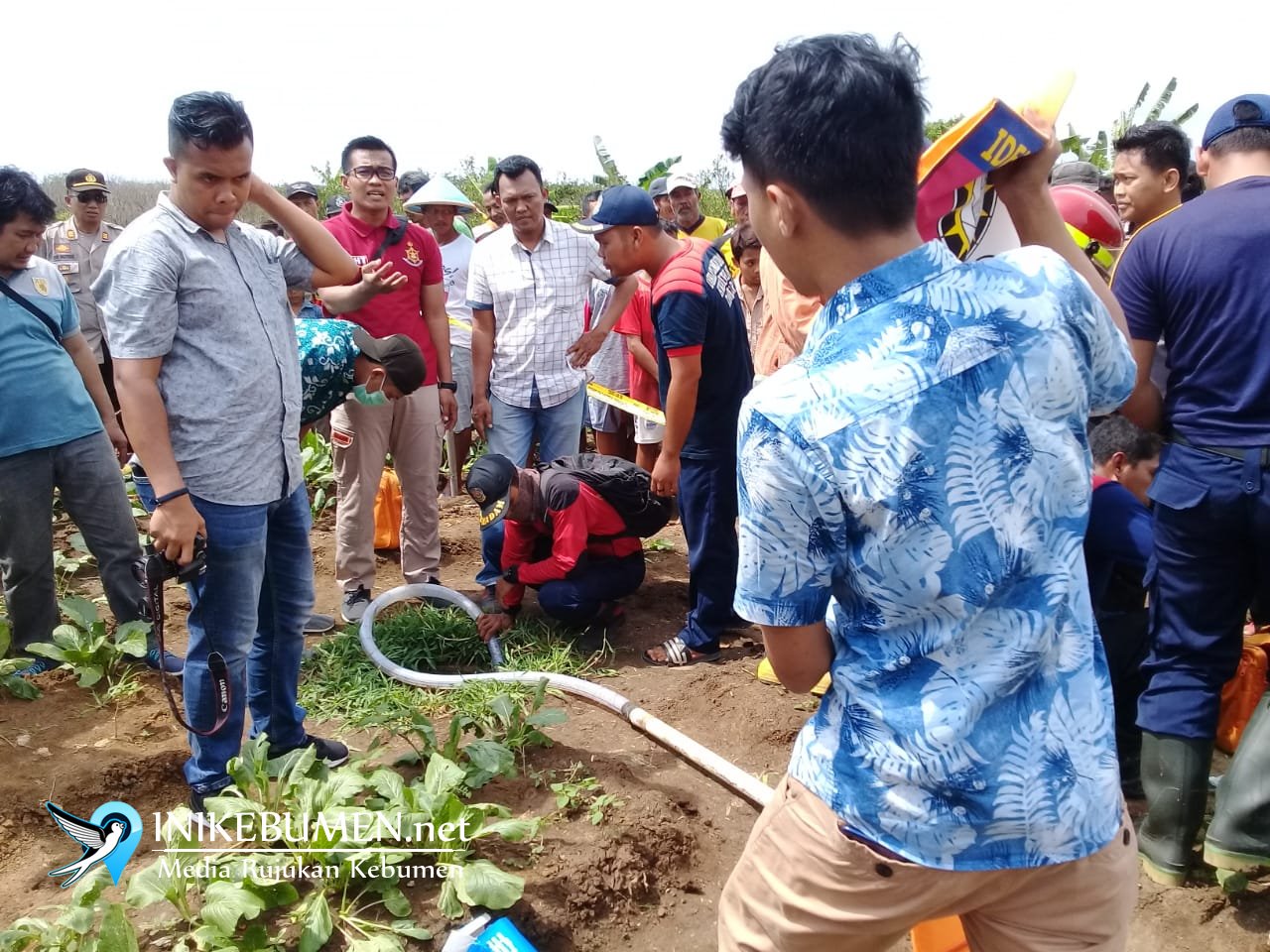 Siti Maryam, Pemetik Sayuran di Ambal Ditemukan Tewas di dalam Sumur Sempit