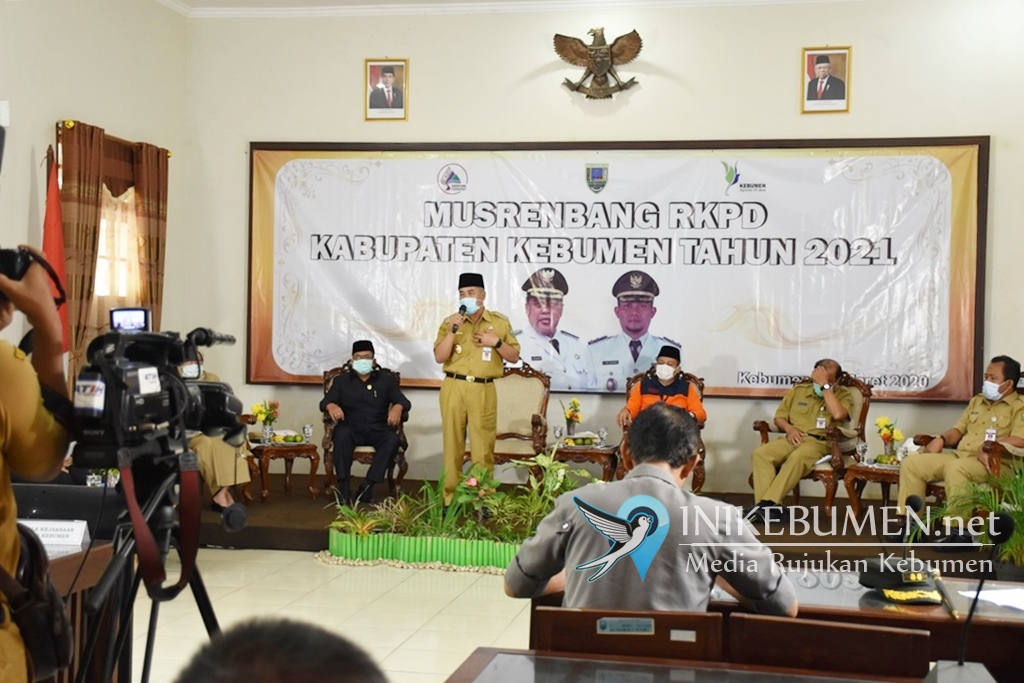 Ditengah Pandemi COVID-19, Pemkab Kebumen Gelar Musrenbang Virtual