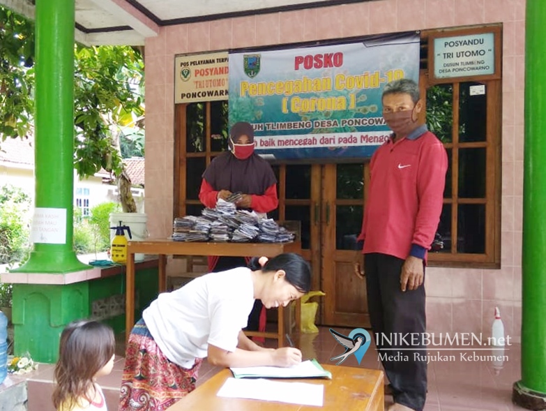 Poncowarno Bentuk Gugus Tugas Penanganan Covid-19 Tingkat Desa