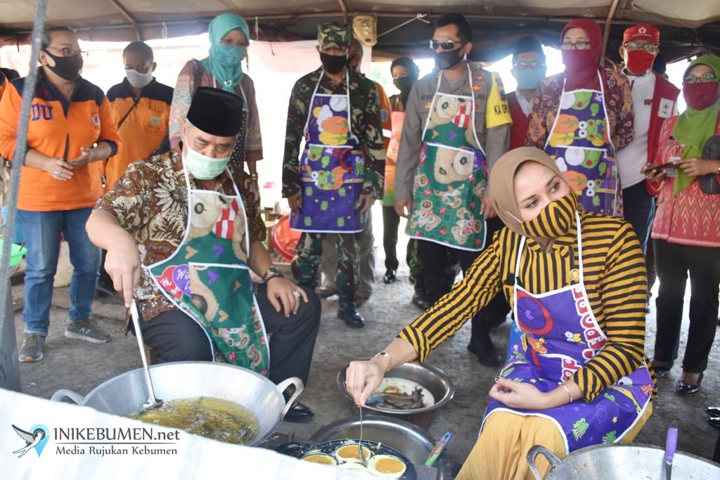 Sudah Salurkan 48 Ribu Nasi Bungkus, Dapur Umum Covid-19 di Kebumen Resmi Ditutup
