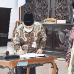 Bupati dan Pimpinan DPRD Kebumen Setujui Perubahan KUA dan PPAS Tahun 2020