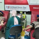 HUT Polairud, Sat Polair Polres Kebumen Gelar Aksi Donor Darah