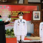 Dilantik Virtual, Arif-Rista Resmi Jabat Bupati dan Wakil Bupati Kebumen