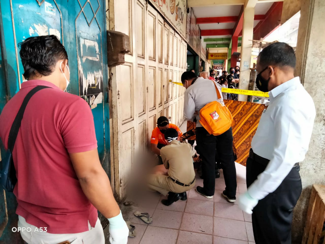 Innalillahi, Lansia Asal Tamanwinangun Meninggal di Pasar Gombong
