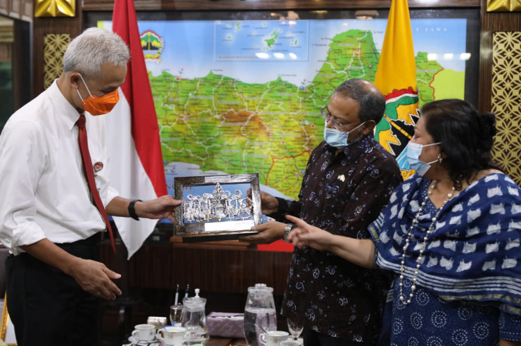Bahas Peluang Investasi di Jateng, Dubes India untuk Indonesia Temui Ganjar