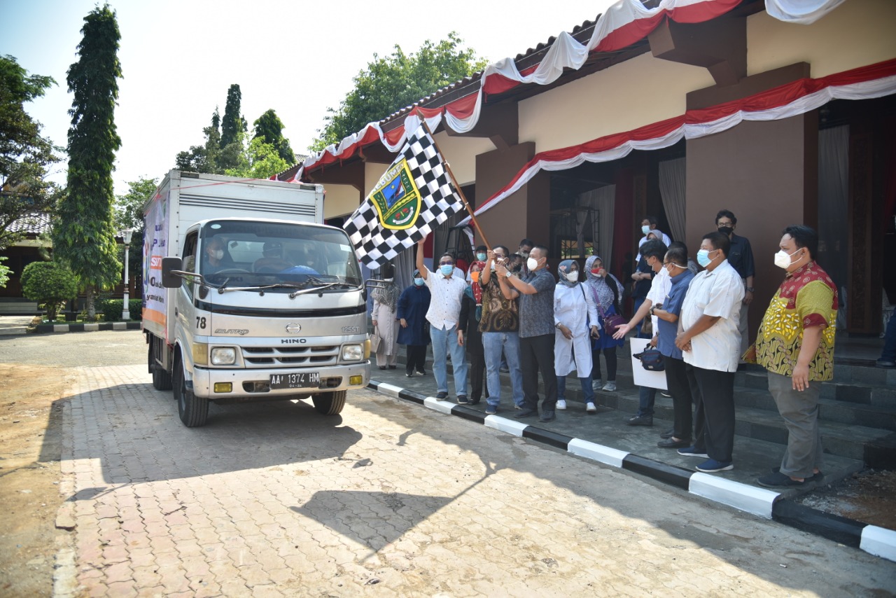 Kebumen Terima Bantuan 800 Paket Sembako dan 10 Ton Beras dari Passatu dan Dompet Dhuafa