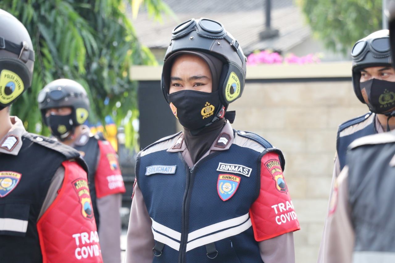 79 Bhabinkamtibmas Polres Kebumen Dikukuhkan jadi Petugas Tracer Covid-19