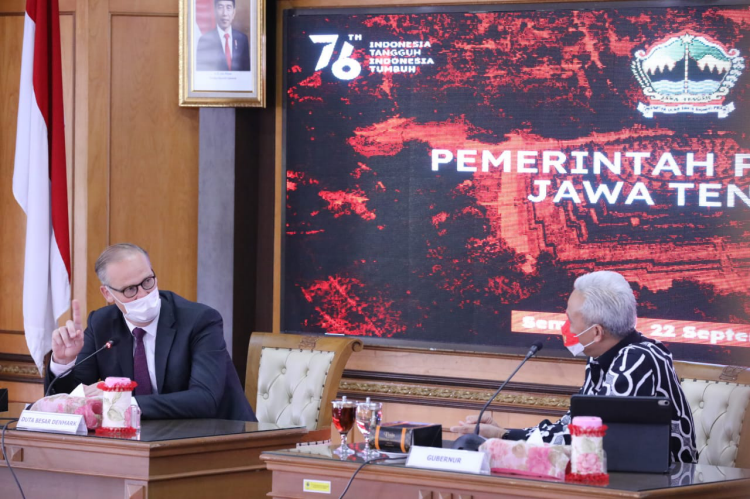 Kunjungi Ganjar, Dubes Denmark Bakal Kembangkan Investasi di Jateng