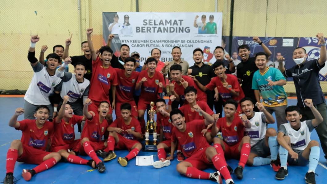 Kandaskan Cilacap  3-1, Tim Futsal Kebumen Juara Dulongmas