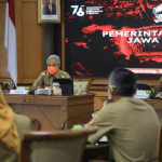 Ganjar Berikan Waktu Seminggu, Untuk Capai Target Vaksinasi 50 Persen