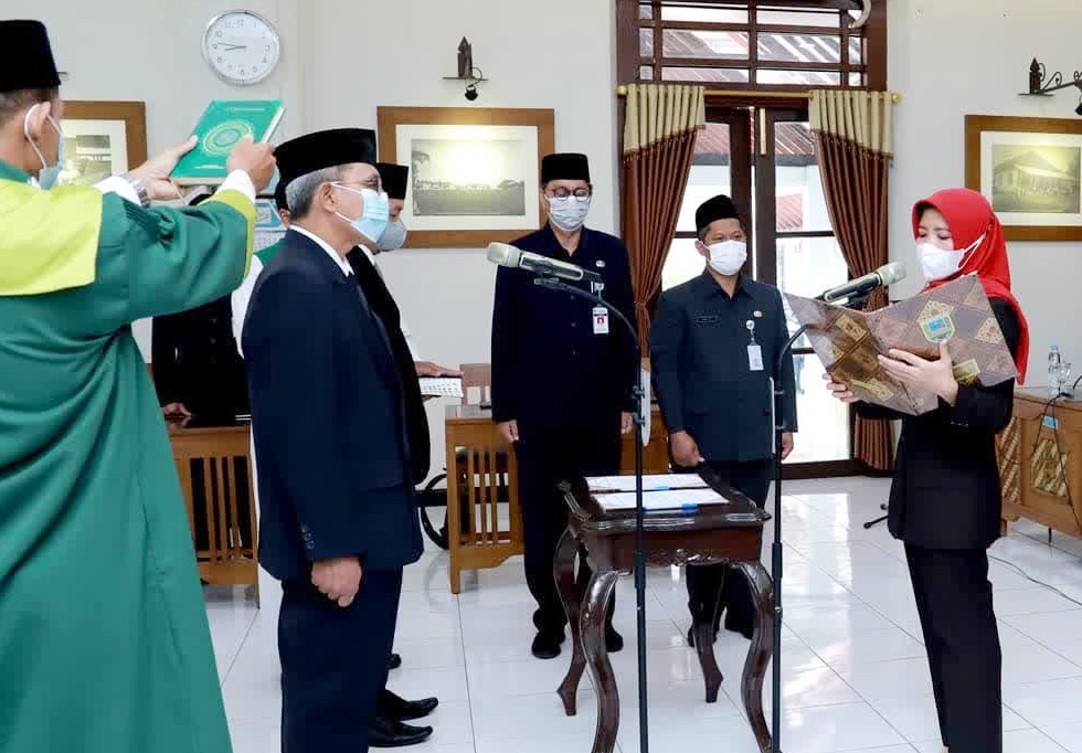 Udy Cahyono Jabat Kabag Organisasi, Masagus Jabat Kabag Pemerintahan