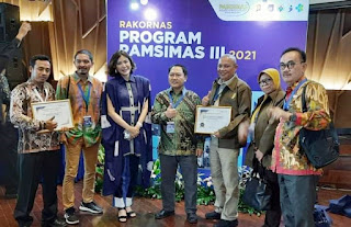 Selamat, KPSPAMS Jati Tirto Jatijajar Raih Pamsimas Award Kementerian PUPR