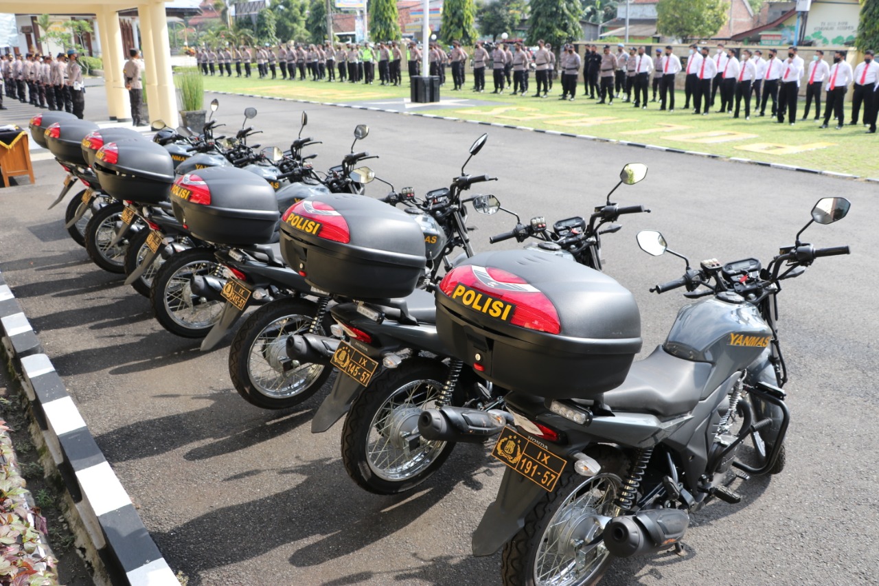 Terima dari Polda Jateng, Honda Verza jadi Motor Dinas Polisi di Kebumen