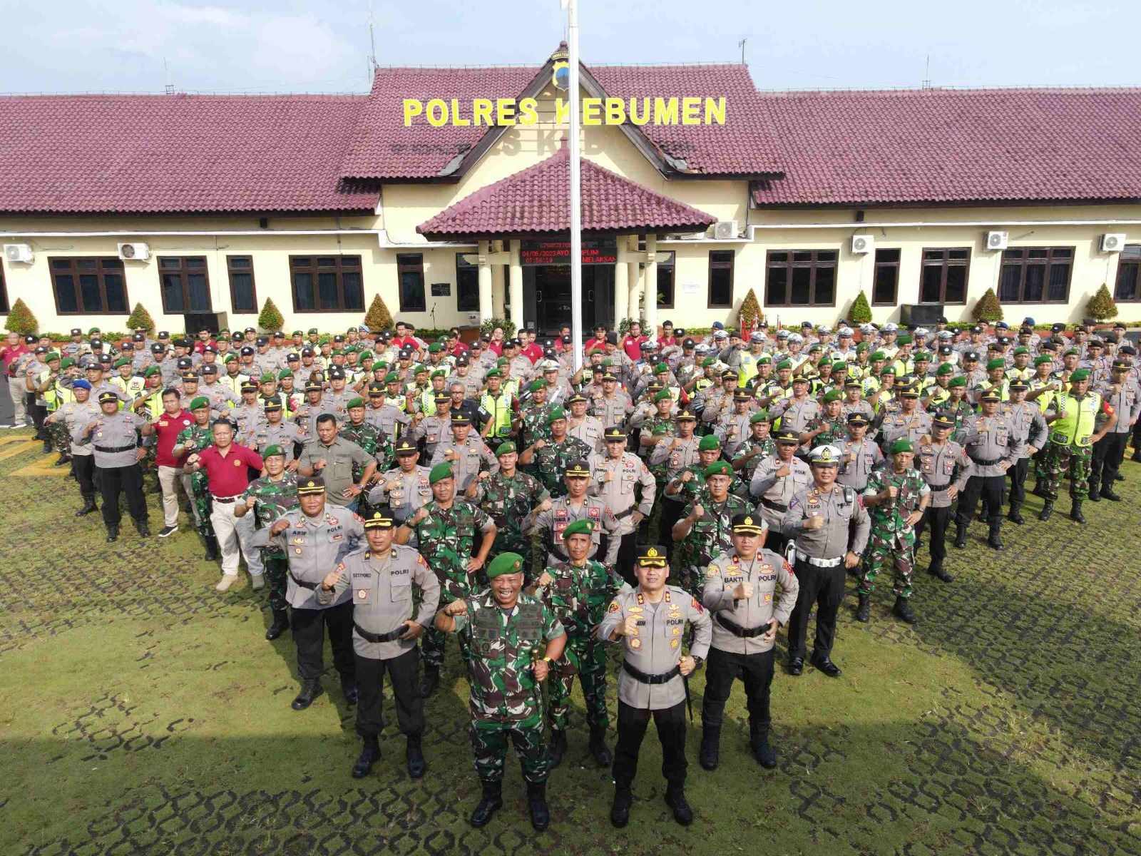 Apel Konsolidasi OKC, Kapolres Kebumen: Pengamannan Lebaran 2023 Berjalan Kondusif