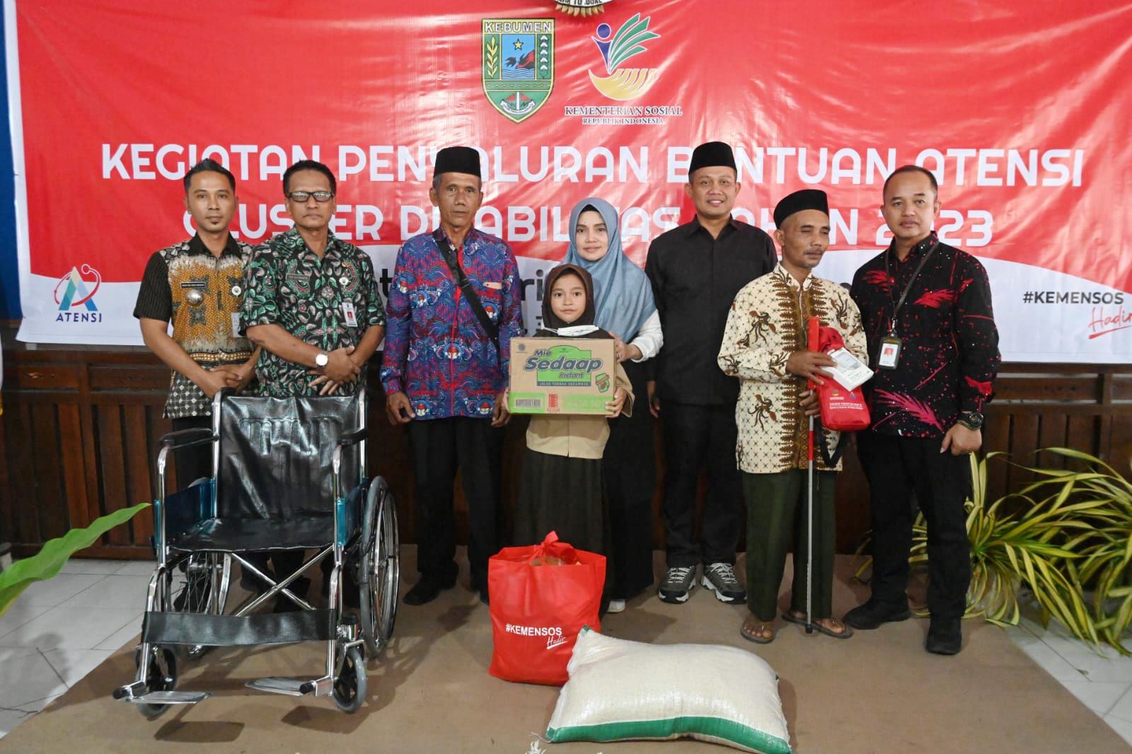 200 Penyandang Disabilitas di Kebumen dapat Bantuan dari Kemensos