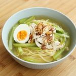 Super Praktis! Resep Mie Kuah Ayam Labu Siam, Masaknya Hanya Butuh Waktu 15 Menit Jadi