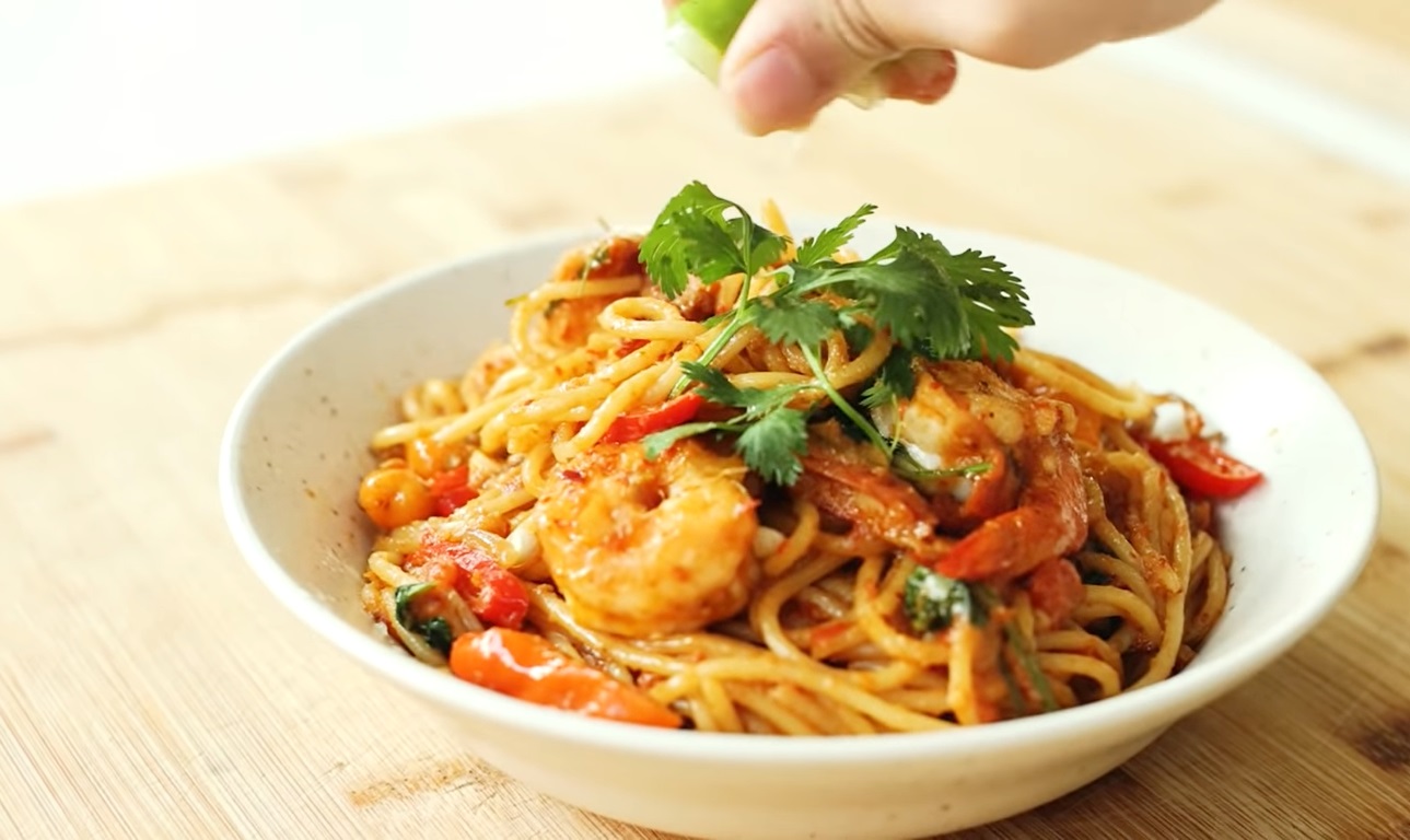 Resep Tom Yum Spaghetti ala Chef Devina Hermawan, Padukan Citarasa Barat dan Timur, Gurih Mantap!