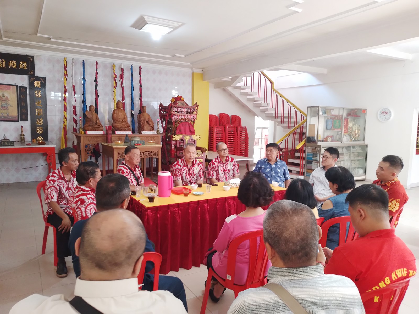 Sukses Lakukan Regenerasi, Kelenteng Kong Hwie Kiong Kebumen Dapat Kunjungan Pengurus PTITD Jateng