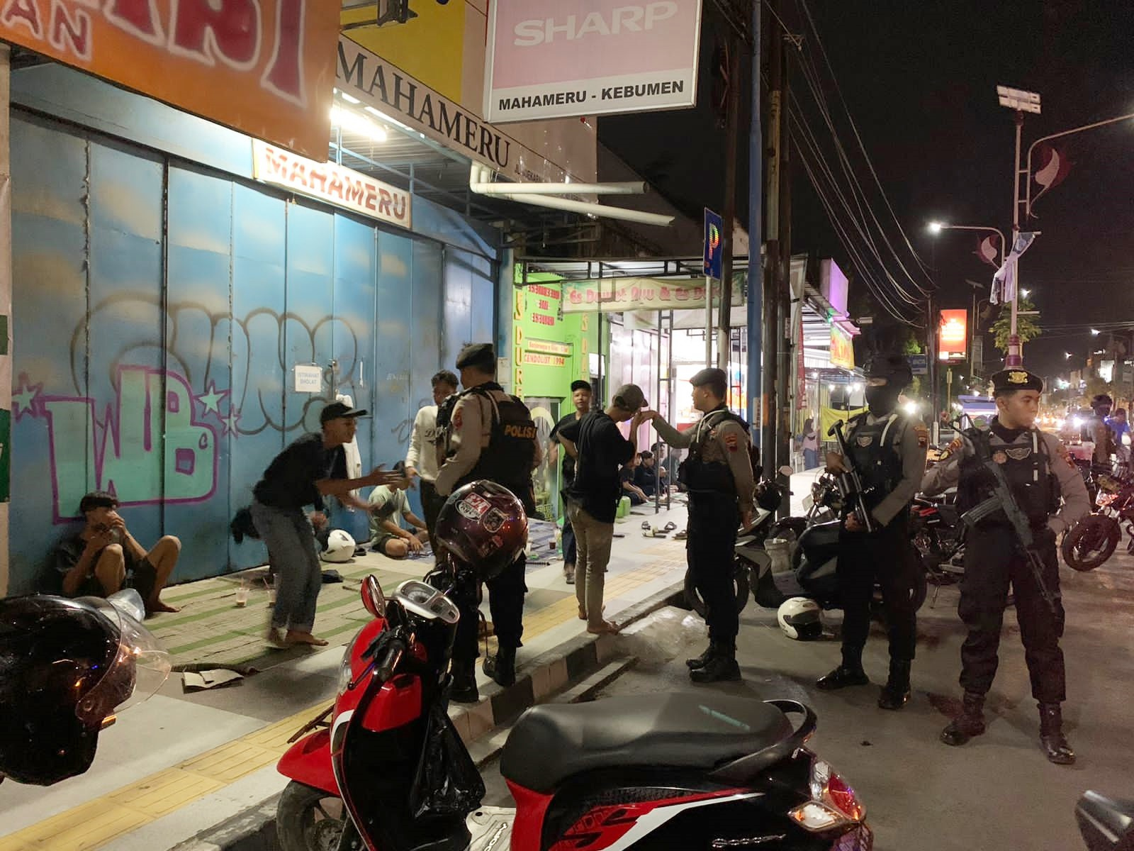 32 Kendaraan Terjaring Razia Knalpot Brong di Kebumen, Pelanggar Ditilang dan Buat Surat Pernyataan