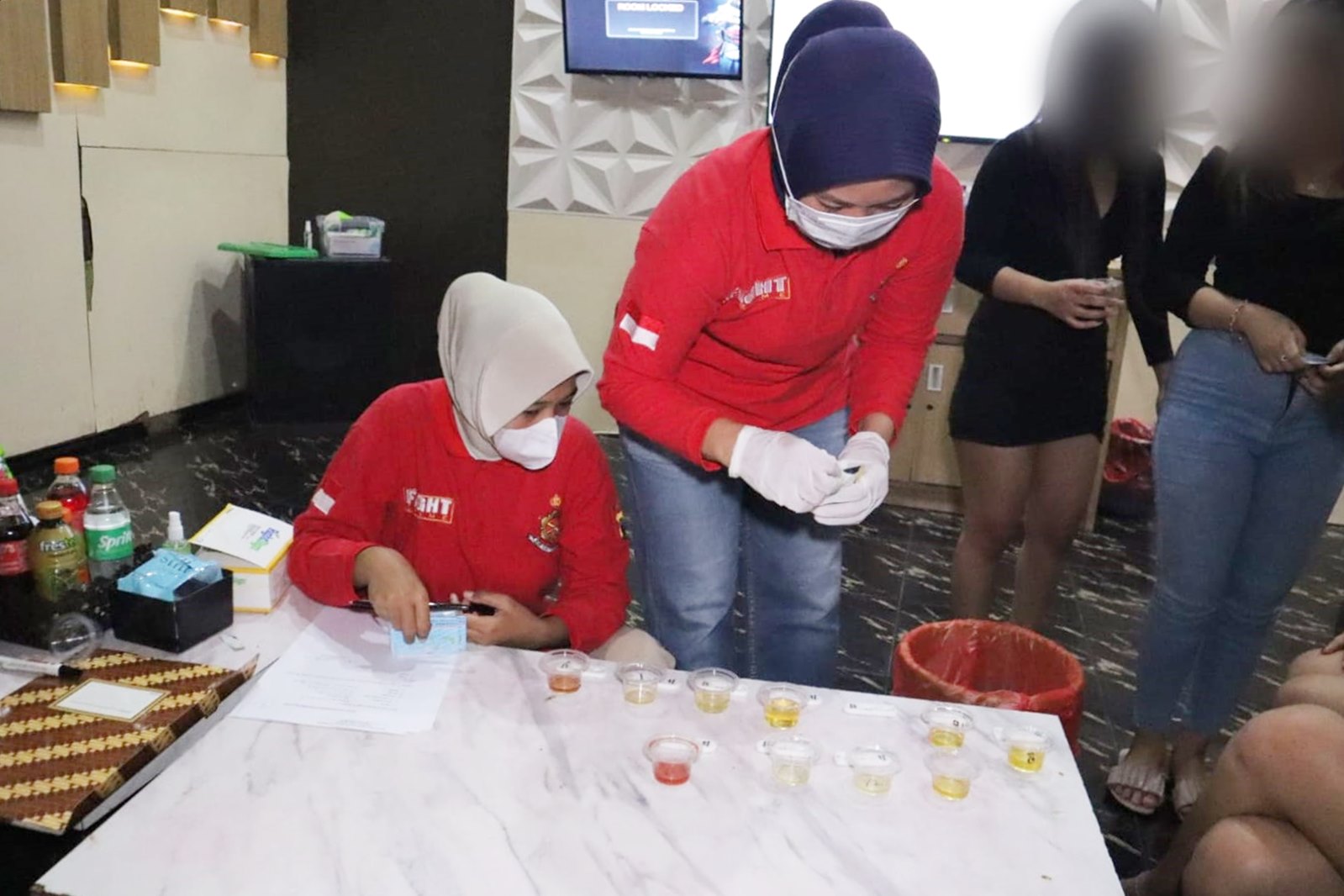 Pengunjung dan Karyawan Kafe Karaoke di Kebumen Jalani Tes Urine Mendadak, Ini Hasilnya